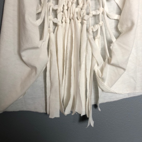 Poof! Super Cool White/OffWhite Tank, Size Small - Picture 8 of 8